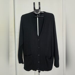 Torrid Black Button-Up Cardigan